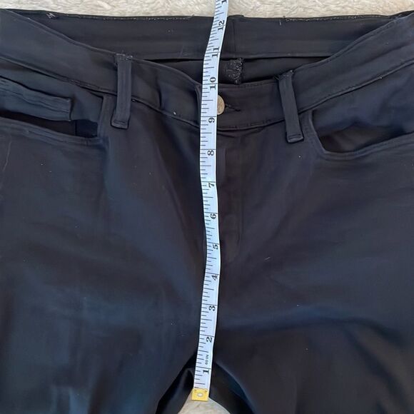 J Brand Alana High Rise Crop Jeans Demented Black - Picture 9 of 13